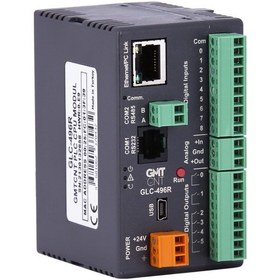 Resim Gmtcnt Glc-496r 24vdc,9-dij+1-ana/6-röle+1-ana,plc Cpu Modül 