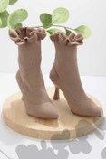 Resim Bambi Vizon Triko Kadın Bot & Bootie K02990101182 