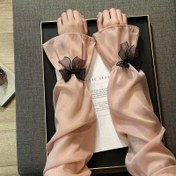 Resim Yaz Yüksek Kaliteli Mesh Bow Buz Kollukları, Dış Mekan Bisikleti Serinleme Kol Kapakları için Bell Tasarımı, 6 Renk Seçeneği ile Mevcut 