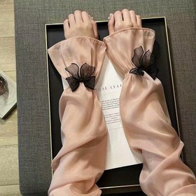 Resim Yaz Yüksek Kaliteli Mesh Bow Buz Kollukları, Dış Mekan Bisikleti Serinleme Kol Kapakları için Bell Tasarımı, 6 Renk Seçeneği ile Mevcut 