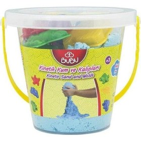 Resim Bu-Bu Kinetik Kum Kova 500Gr.Mavi 