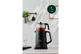 Resim Homend Royaltea Cooltouch 1795H Dokunmatik El Yakmaz Gövdeli Paslanmaz Çelik Konuşan Çay Makinesi 