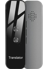 Resim G6 Taşınabilir Mini Kablosuz Akıllı Bluetooth Tercüman 70 Dil İki Yönlü Gerçek Gray 