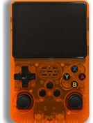 Resim Oldfriend 7 Renk Mevcut Retro El Konsolu R36s Turuncu 3,5 İnç Ekran 64gb Taşınabilir Usb Şarj Anında Oyna 