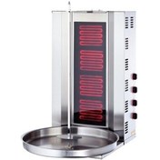 Resim Işıkgaz Silverinox Elektrikli 4 Radyanlı Döner Ocağı Makinesi 