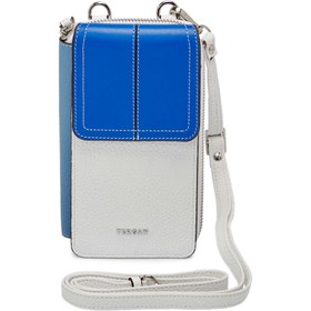 Resim Mavi Deri Kadın El Çantası - S25Y1BC80438-V4J 