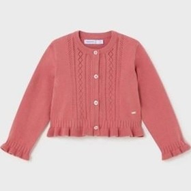 Resim Mayoral Kız Bebek Nar Çiçeği Örme Hırka 01382 Yeşil 