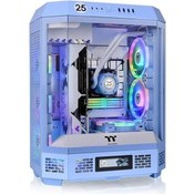 Resim Thermaltake The Tower 600 TG CA-1Z1-00MFWN-00 Oyuncu Mid-tower Bilgisayar Kasası Mavi 