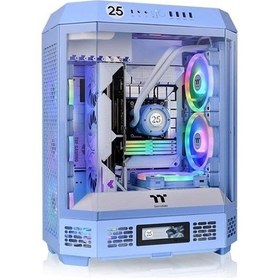 Resim Thermaltake The Tower 600 TG CA-1Z1-00MFWN-00 Oyuncu Mid-tower Bilgisayar Kasası Mavi 