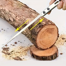 Resim 3'lü yüksek kaliteli alaşımlı çelik budama testeresi - verimli ahşap işleme ve bahçe kesimi için ince dişli el testeresi, dayanıklı metal bıçak ve ergonomik plastik sap, meyve ağaçları ve ahşap kesimi için ideal 