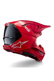 Resim Alpinestars SM10 Flood Off-Road Kaskı Kırmızı 