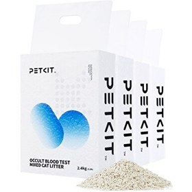 Resim Petkit Erken Teşhis Karışık Kedi Kumu 4'lü Paket 