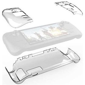 Resim Ganzhoushop Steam Şeffaf Pgtech Konsolu Kılıf İçin Gp-806 Gamepad Deck Zw 