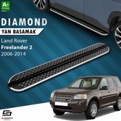 Resim S-Dizayn Land Rover Freelander 2 Diamond Krom Yan Basamak 173 Cm 2006-2014 