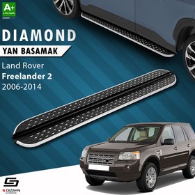 Resim S-Dizayn Land Rover Freelander 2 Diamond Krom Yan Basamak 173 Cm 2006-2014 