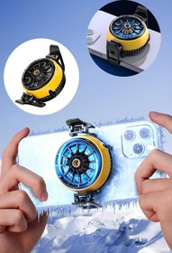 Resim Westus Iphone, Xiaomi, Huawei, , Oppo Uyumlu Kablosuz Telefon Radyatör Soğutucu Fan Pubg Mobile 
