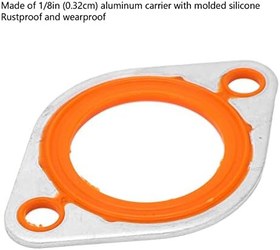 Resim Termostat Su Boyunlu Muhafaza Contası, SB BB Motorlar Için Alüminyum Silikon Değiştirme, Her Zaman Sızdırmazlık, Uzun Hizmet Ömrü 