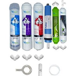 Resim Pemax Water Solutions Kapalı Kasa Su Arıtma Cihazlarına STD 6'lı Pallas Mebran Alkali+Gümüş İyonlu Tatlandırıcı 