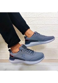 Resim Kinetix Olego Pu Gri Comfort Atom Taban Rahat Spor Ayakkabı Gri 