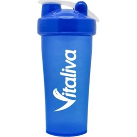 Resim Mediterian Lacivert 500 ml sağlıklı içecek shaker, şık ve kullanışlı tasarım 