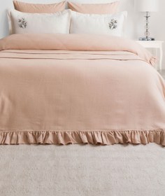 Resim Elart Gardenya Pike Takımı Çft Kişilik Bej - Bej 