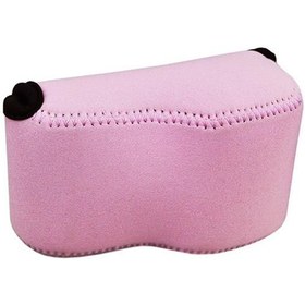 Resim OC-S1 Neoprene Mirrorless Makina Kılıfı (Pembe) 