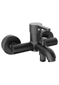 Resim Roca Carelia A5A028ANBK Banyo Bataryası Siyah Mat Siyah 