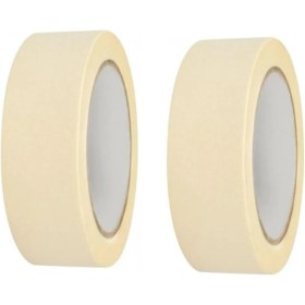 Resim Nacario 2 Adet Maskeleme Bandı Boya Bandı 36MM x 25M Kağıt Bant 