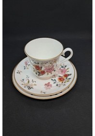 Resim China Garden Vintage Çay Fincanı 3 Parça 