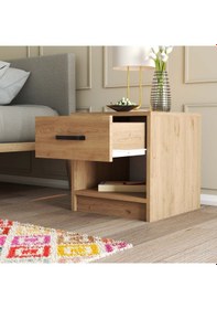 Resim 3622 Grande Tek Çekmeceli Komodin Sepet 