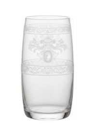 Resim İnsigne Model Desenli Zarif Su & Meşrubat Bardağı 2 Li Set Şeffaf 