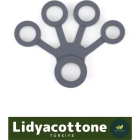 Resim Parmak Bilek Güçlendirci Dayanıklı Esnek Egzersiz Kas Gevşetme Silikon Örümcek Lastik 