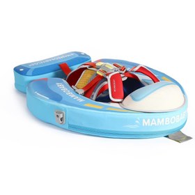 Resim Mambobaby Yüzme Simidi - Speedy Boat, Emniyetli, Gölgelikli ve Ayak Destekli 