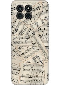 Resim Reeder S71 Kılıf Reeder Baskılı Desenli Silikon Beste Nota 