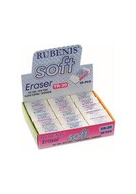 Resim Rubenis Silgi Soft 30 Lu Beyaz Tr-30 N11.2888 
