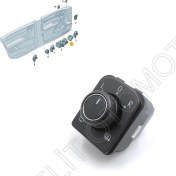 Resim Octavıa Ayna Ayar Düğmesi Katlanabilir 565959565A 