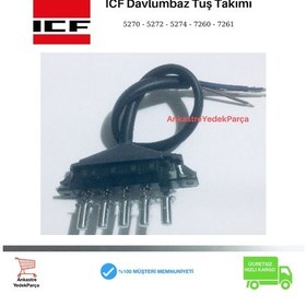 Resim Icf Davlumbaz Tuş Takimi Kablolu / Anahtar / Düğme Grubu / Kademe - 368190542 