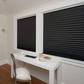 Resim 1 Adet Modern Yarı-Karanlık Pilili Perde - Oturma Odası, Yatak Odası, Banyo ve Ofis İçin Güneşlik - Kolay Bakım, Kordonlu Tasarım, Polietilen Malzeme, Sihirli Bant Asma, Sanatsal Ev Dekoru, Salon Perdesi 