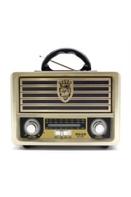 Resim SIGHTZER Bluetooth Şarjlı Nostaljik Radyo Usb/sd/mp3 113 