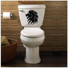 Resim TSC Wc Klozet için Aslan Sticker Yapıştırma Model1 