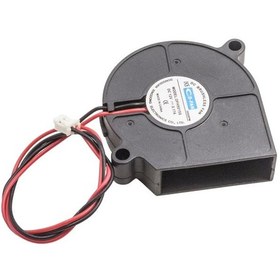 Resim 50X50X15mm 12V 0.17A 2P Salyangoz Fan 