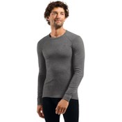 Resim Odlo Active Warm Bl Top Crew Neck L/s Erkek Gri İçlik Üst 