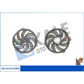 Resim Fan Motoru Pervanelı Klımalı 206 Cc 206 1,1-1,4 8v-1,6 8v 99+ 206 Sw Mot 200w 392mm 