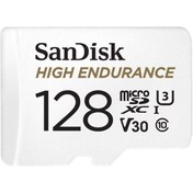 Resim Sandisk High Endurance 128gb 100/40mb/s Microsdxc C10 V30 Hafıza Kartı Sdsqqnr-128g-gn6ıa 