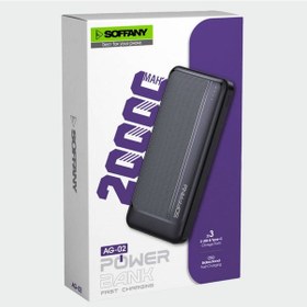 Resim Ag02-002 Ag02-002 20.000 Mah P.bank 2 Type-c + 1 Usb Çıkışlı Siy Siyah 