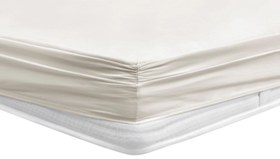 Resim Yataş Bedding Noah Lastikli Çarşaf Ekru 90x190 
