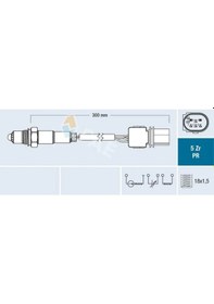 Resim Renault Latitude Oksijen Sensoru 2.0 Dci 2011-2016 Fae 75059 