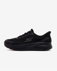 Resim SKECHERS GO WALK MAX CUSHIONING ARCH FIT Kadın Siyah Yürüyüş Ayakkabısı 125581 BBK 