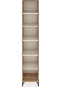 Resim Arges Dolap 5 Raflı 44x30x221 Çam-aytaşı Çam 