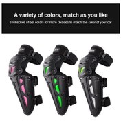 Resim Motolsg Mt-05 Motosiklet Bisiklet Sürme Koruyucu Dişli 2'si 1 Arada Dirsek Pedleri Sarı Gri 